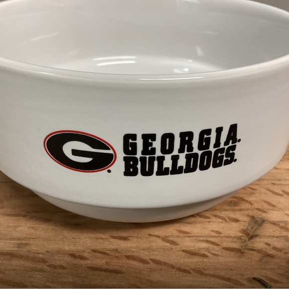 ⚫️ Georgia Bulldogs - Dog / Cat Food or Water Bowl - Like New Condition - Nice - Picture 8 of 13